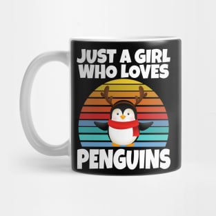 Just a girl who loves penguins Mug